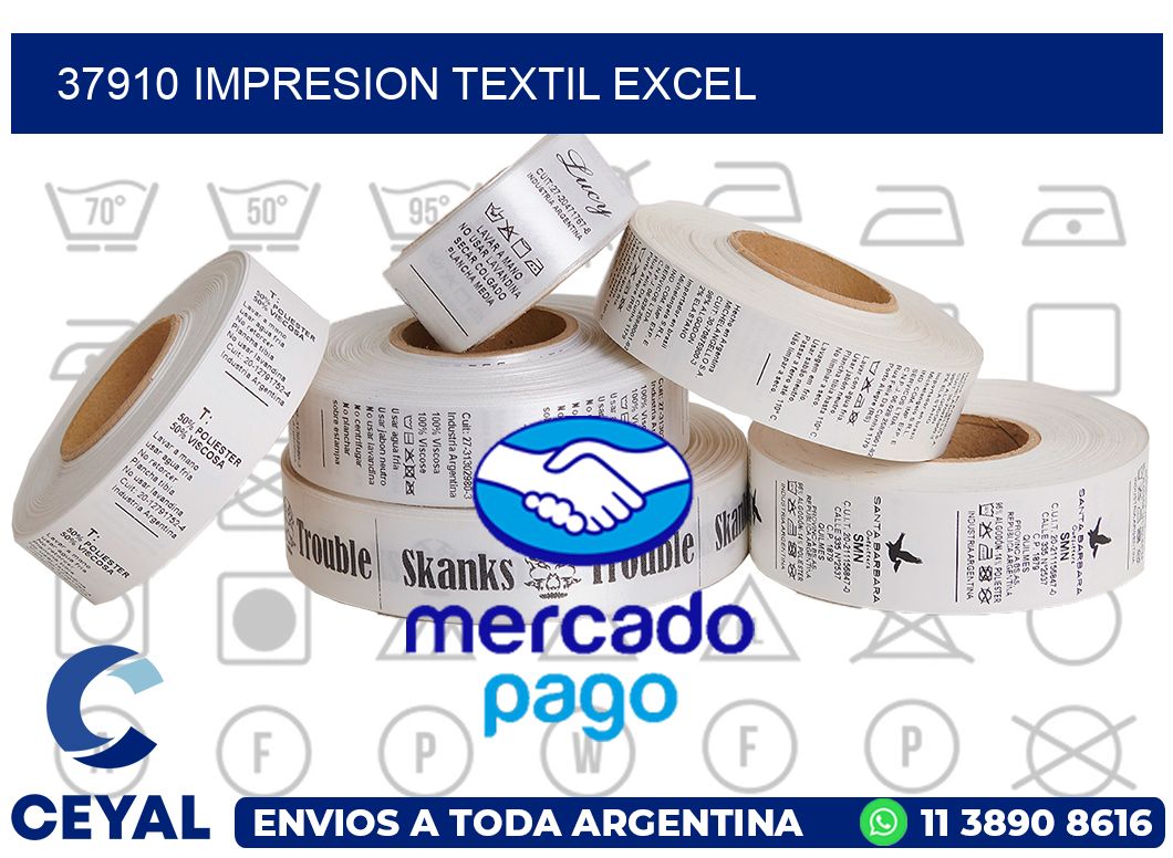 37910 IMPRESION TEXTIL EXCEL