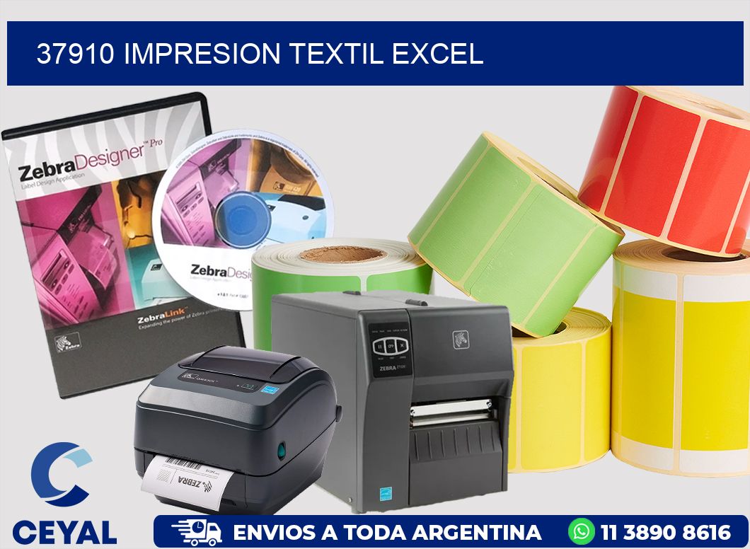 37910 IMPRESION TEXTIL EXCEL