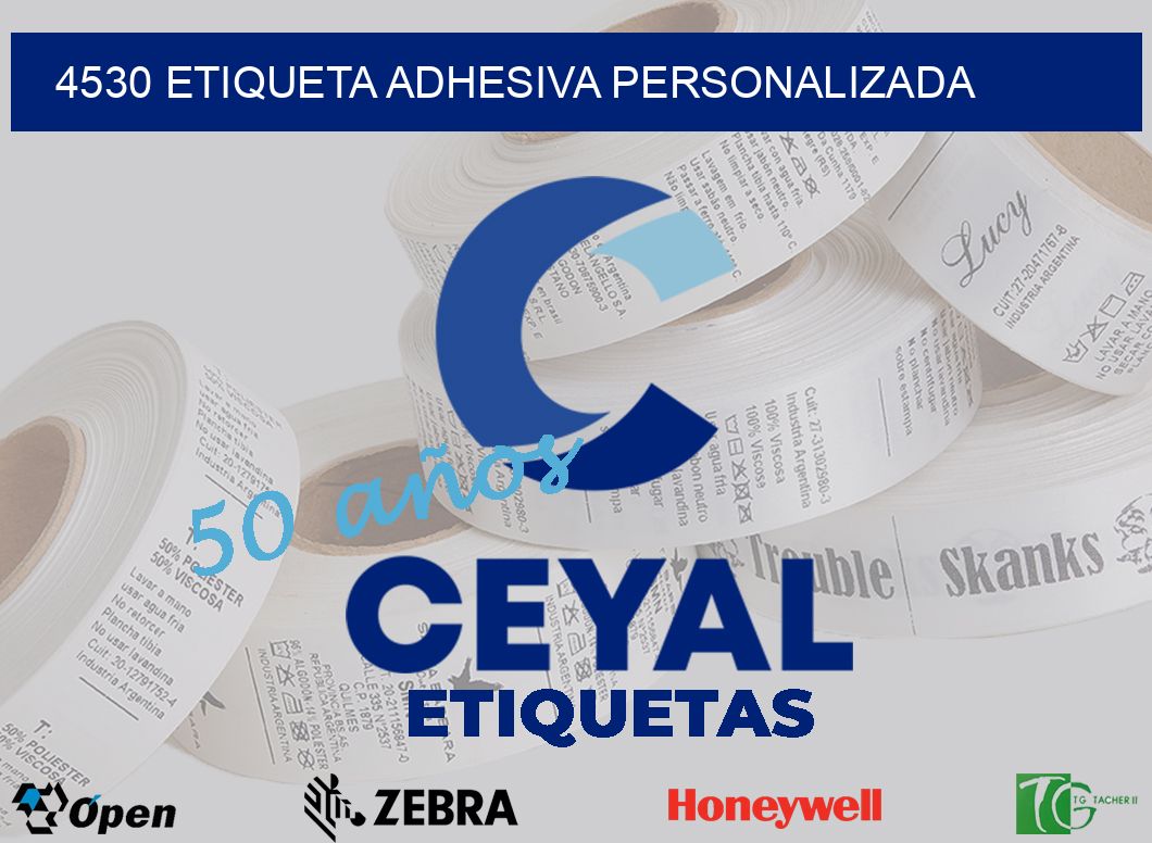 4530 ETIQUETA ADHESIVA PERSONALIZADA