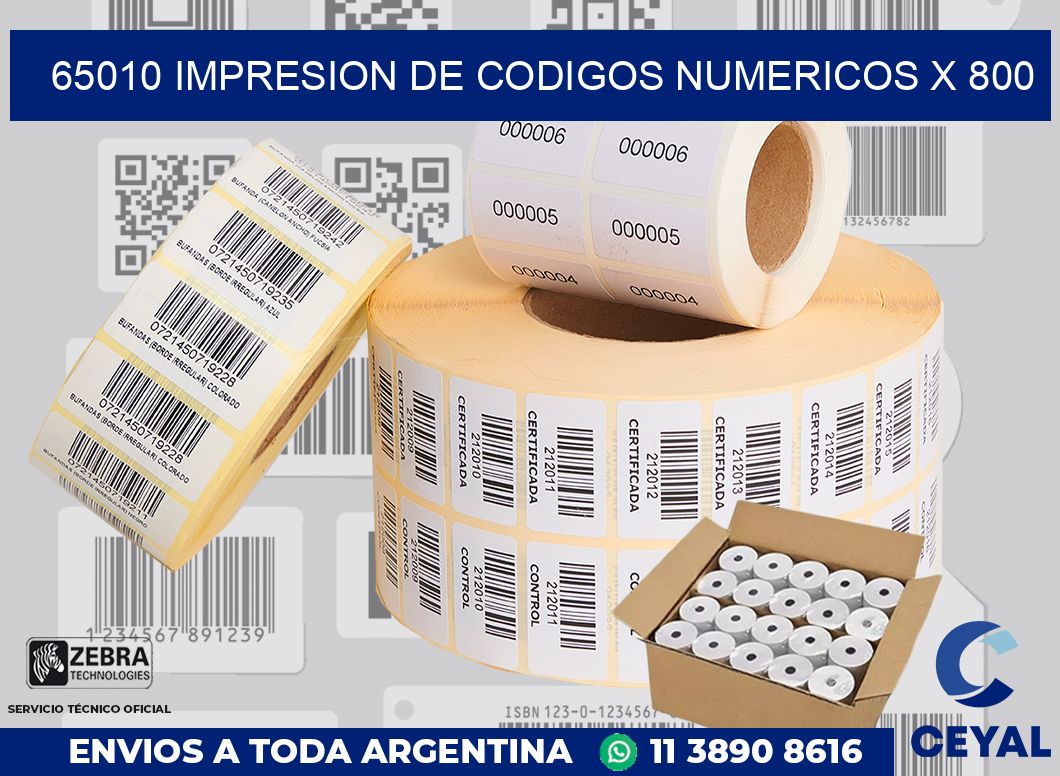 65010 impresion de codigos numericos x 800