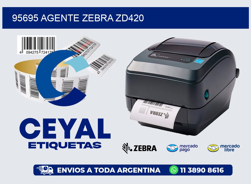 95695 AGENTE ZEBRA ZD420