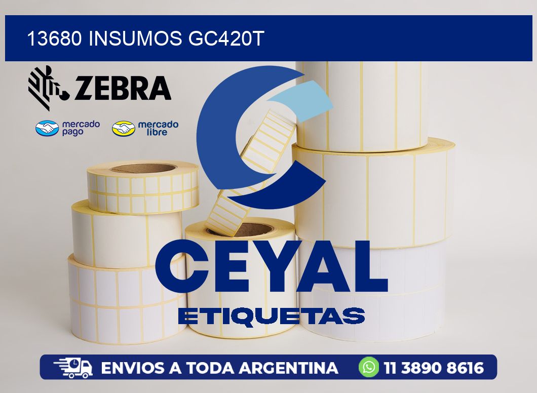 13680 INSUMOS GC420T