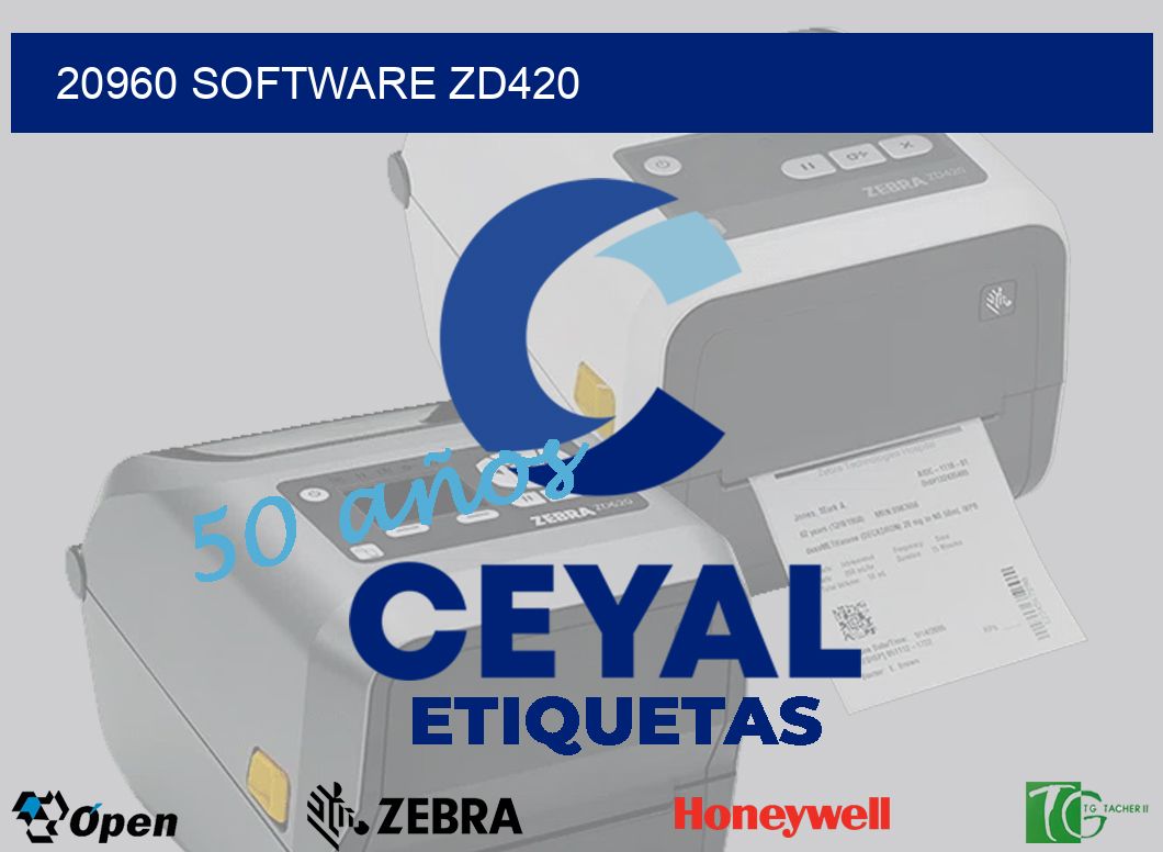 20960 SOFTWARE ZD420