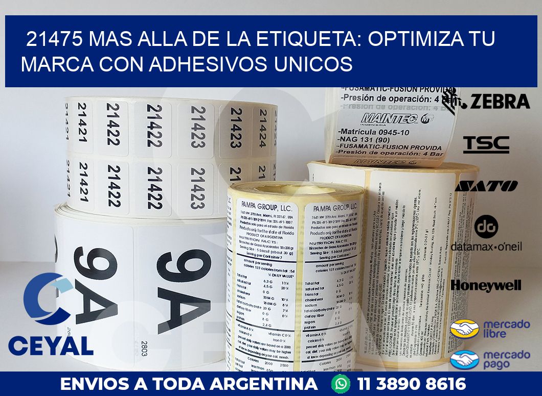 21475 MAS ALLA DE LA ETIQUETA: OPTIMIZA TU MARCA CON ADHESIVOS UNICOS