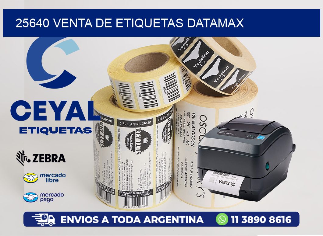 25640 VENTA DE ETIQUETAS DATAMAX