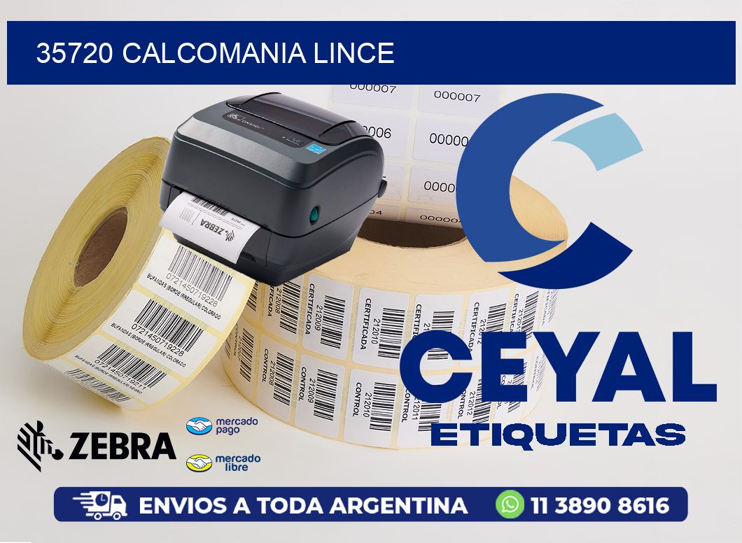 35720 CALCOMANIA LINCE