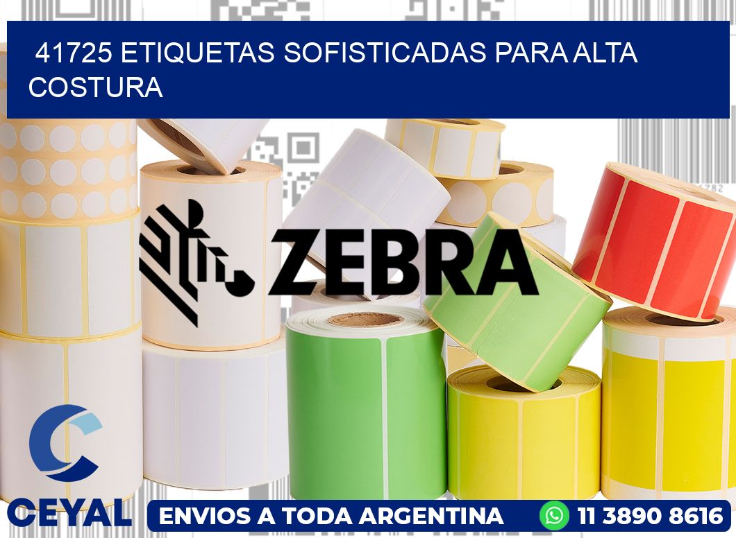 41725 ETIQUETAS SOFISTICADAS PARA ALTA COSTURA