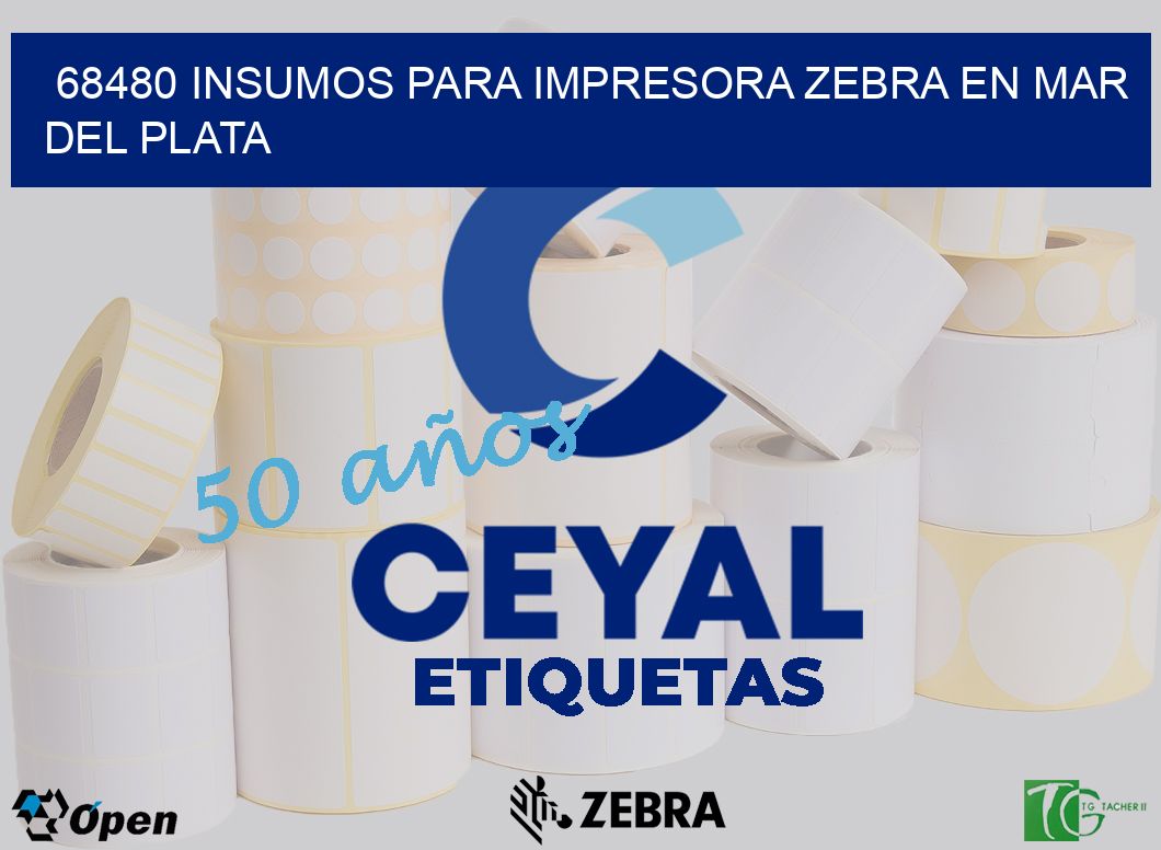 68480 INSUMOS PARA IMPRESORA ZEBRA EN MAR DEL PLATA