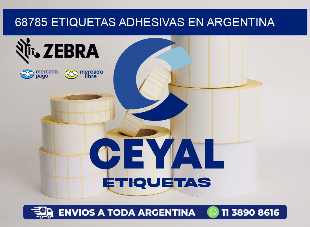 68785 ETIQUETAS ADHESIVAS EN ARGENTINA