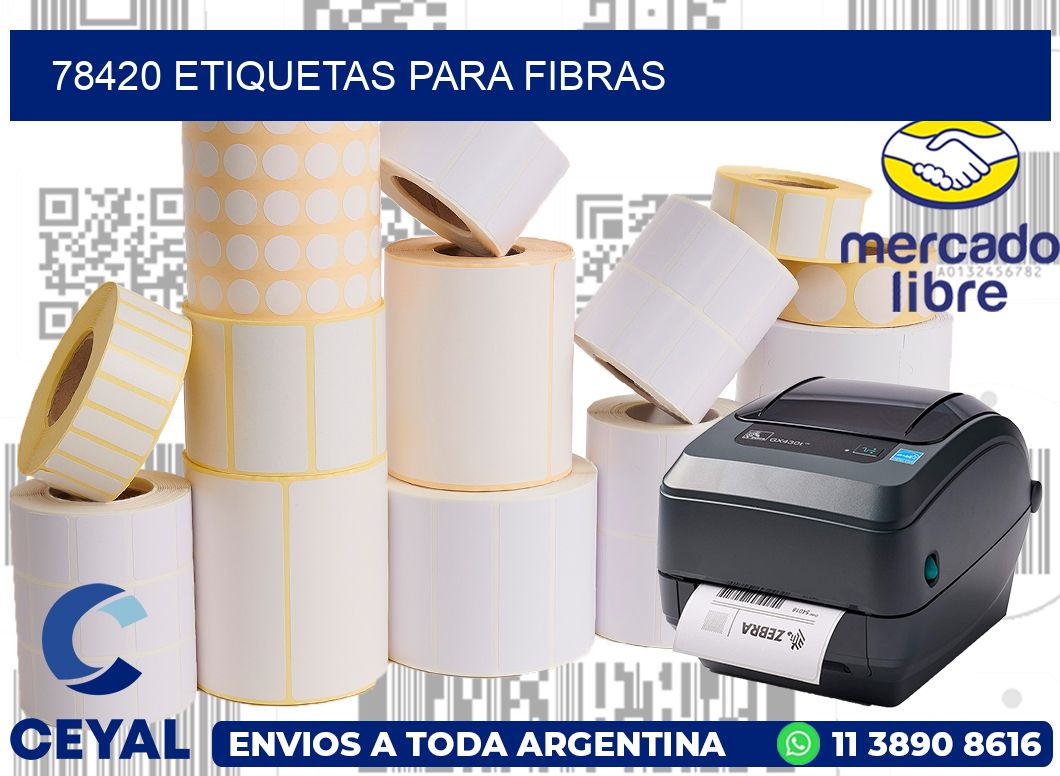 78420 ETIQUETAS PARA FIBRAS