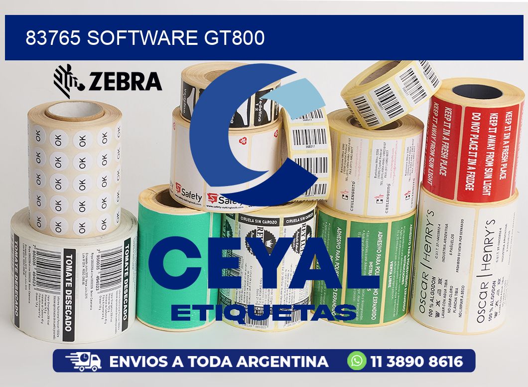 83765 SOFTWARE GT800