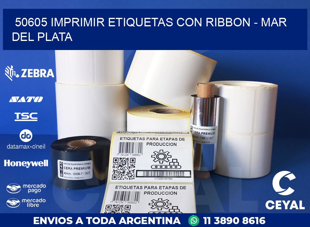 50605 IMPRIMIR ETIQUETAS CON RIBBON – MAR DEL PLATA