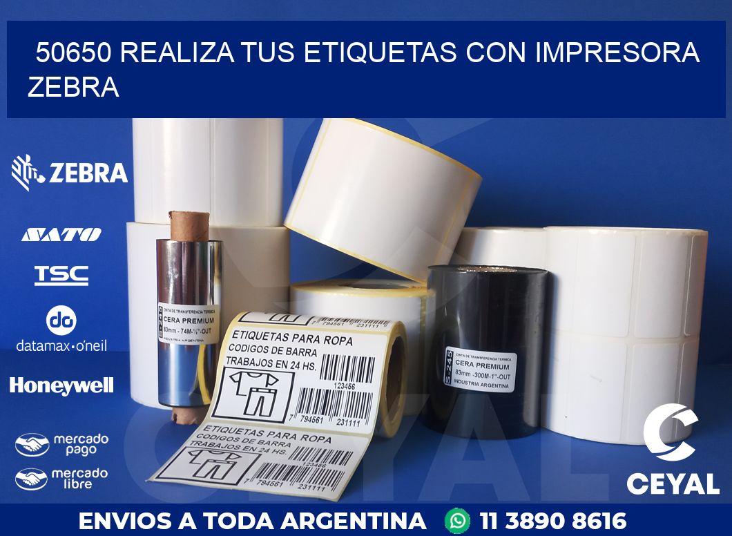 50650 REALIZA TUS ETIQUETAS CON IMPRESORA ZEBRA