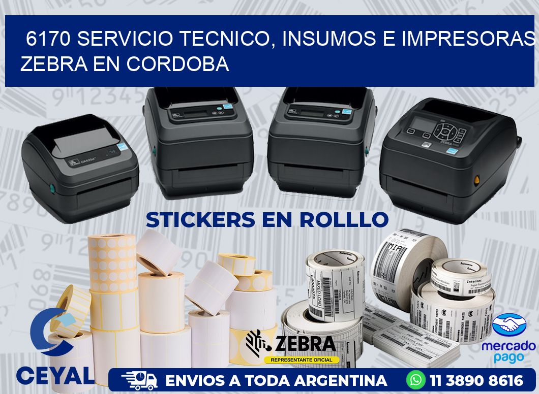 6170 SERVICIO TECNICO, INSUMOS E IMPRESORAS ZEBRA EN CORDOBA
