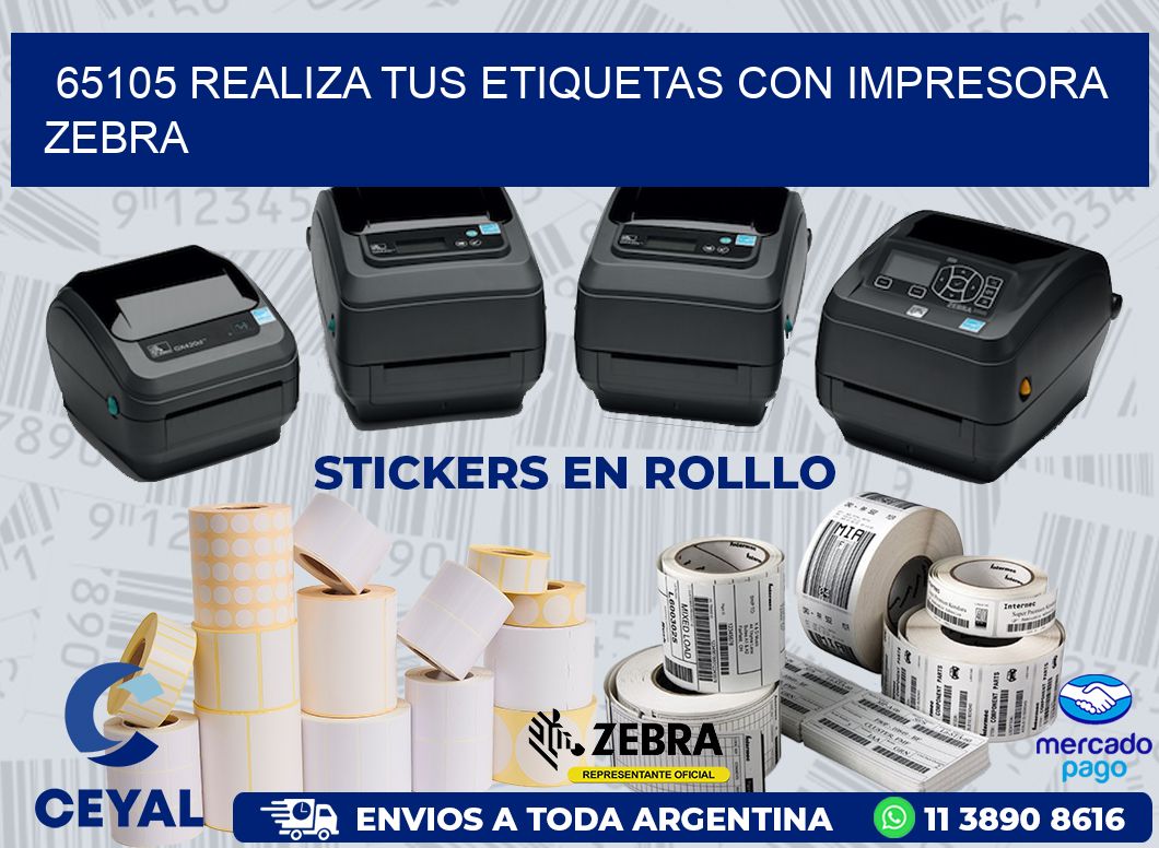 65105 REALIZA TUS ETIQUETAS CON IMPRESORA ZEBRA