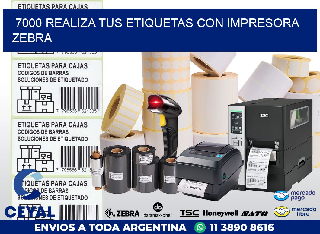 7000 REALIZA TUS ETIQUETAS CON IMPRESORA ZEBRA