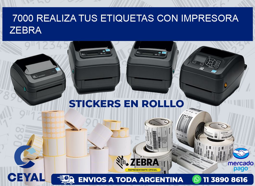 7000 REALIZA TUS ETIQUETAS CON IMPRESORA ZEBRA