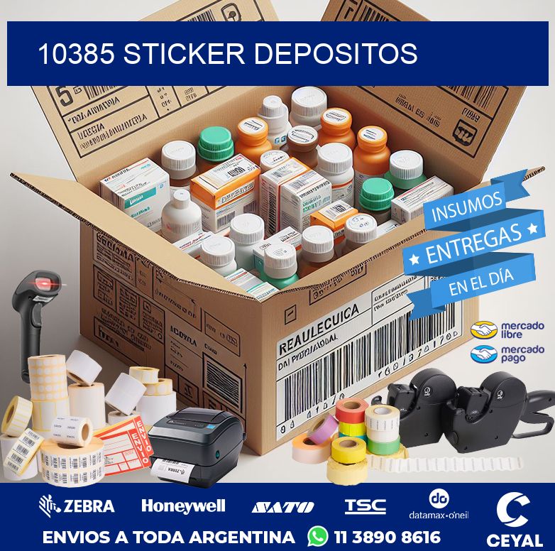 10385 STICKER DEPOSITOS
