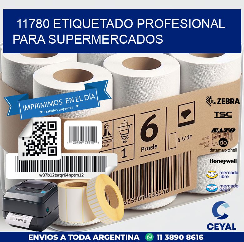 11780 ETIQUETADO PROFESIONAL PARA SUPERMERCADOS