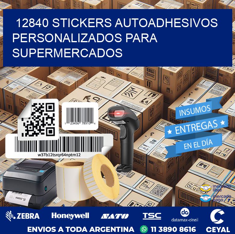 12840 STICKERS AUTOADHESIVOS PERSONALIZADOS PARA SUPERMERCADOS