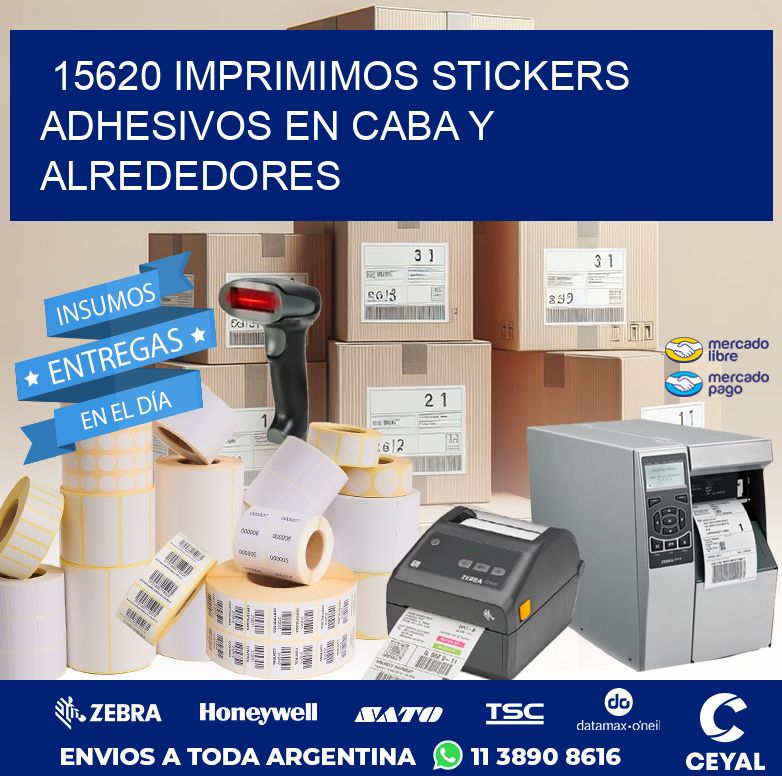 15620 IMPRIMIMOS STICKERS ADHESIVOS EN CABA Y ALREDEDORES