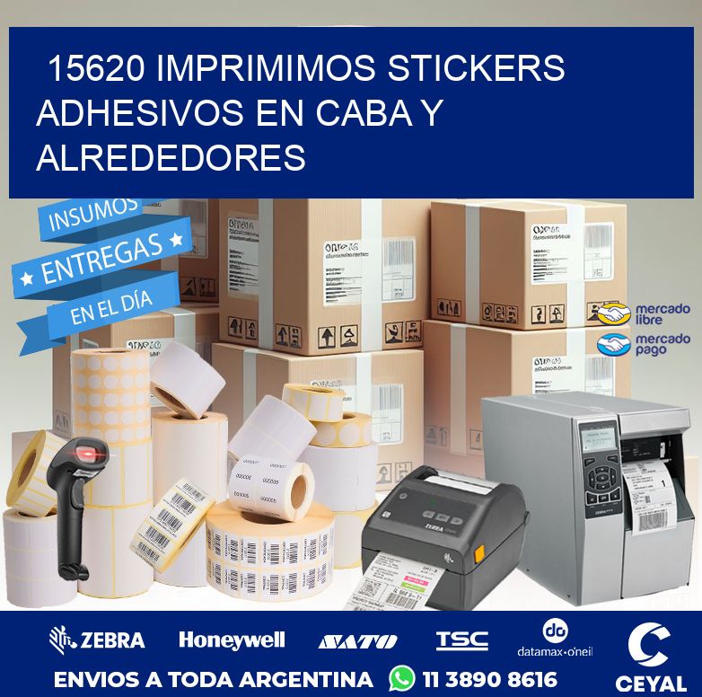 15620 IMPRIMIMOS STICKERS ADHESIVOS EN CABA Y ALREDEDORES