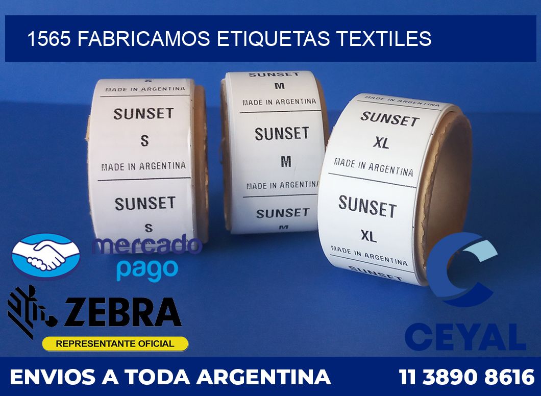1565 FABRICAMOS ETIQUETAS TEXTILES