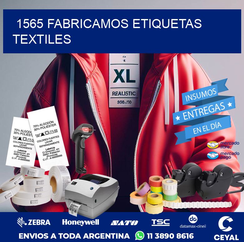 1565 FABRICAMOS ETIQUETAS TEXTILES