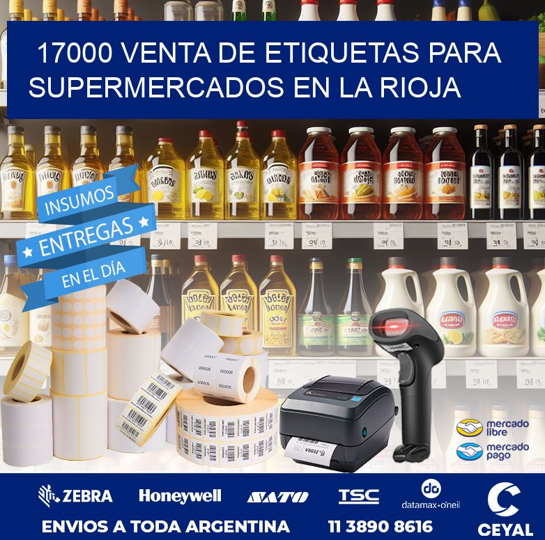 17000 VENTA DE ETIQUETAS PARA SUPERMERCADOS EN LA RIOJA