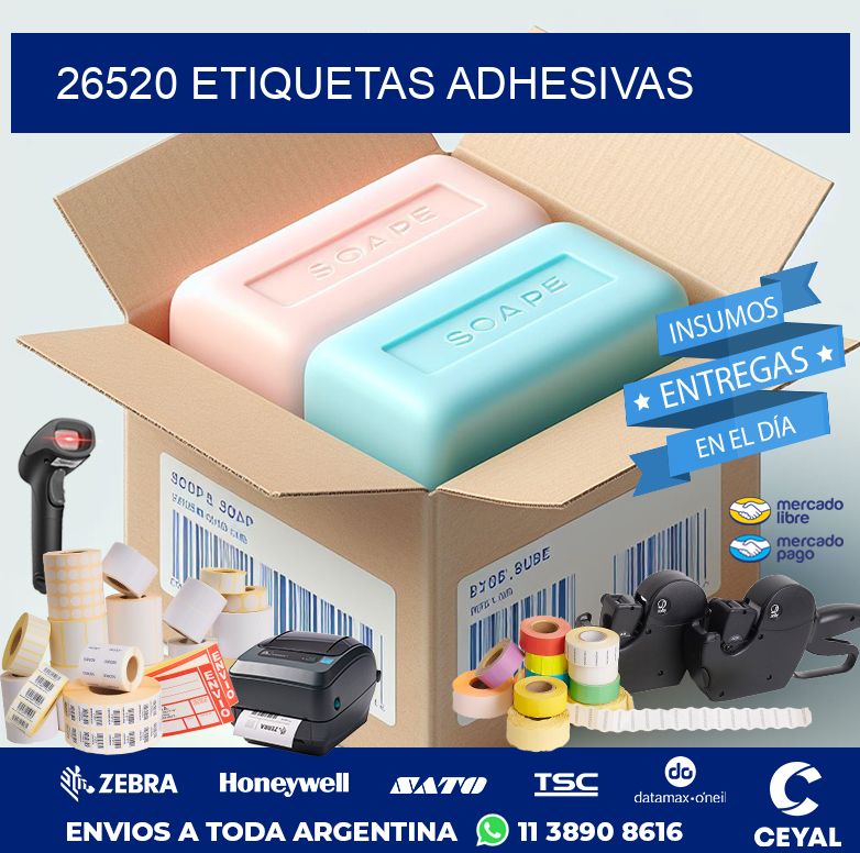 26520 ETIQUETAS ADHESIVAS