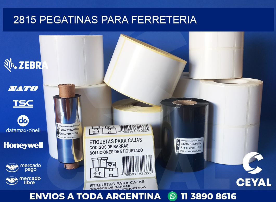 2815 PEGATINAS PARA FERRETERIA