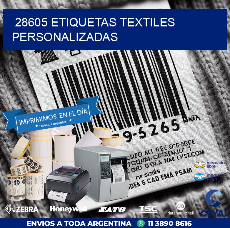 28605 ETIQUETAS TEXTILES PERSONALIZADAS