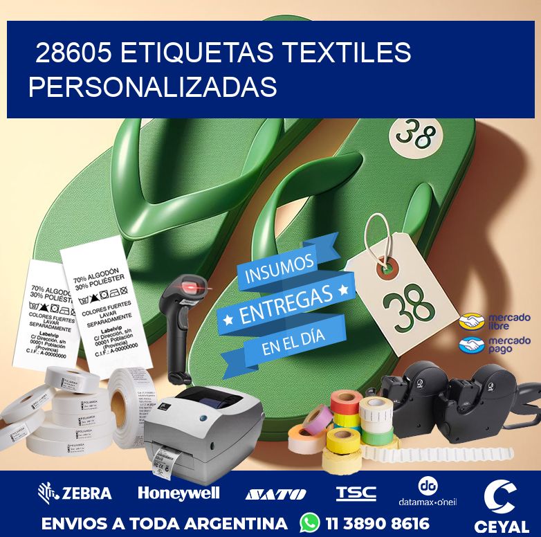 28605 ETIQUETAS TEXTILES PERSONALIZADAS