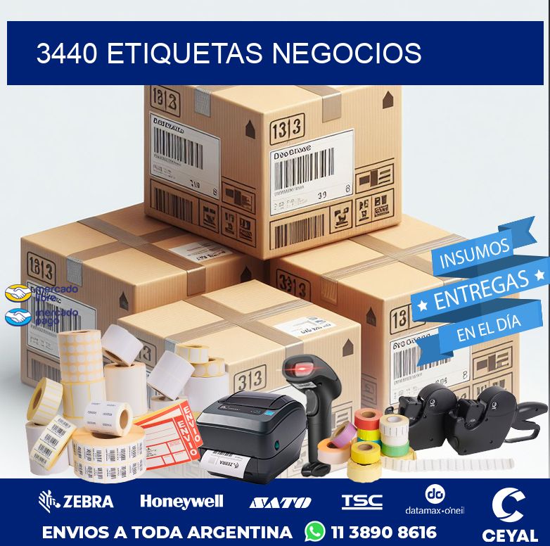 3440 ETIQUETAS NEGOCIOS