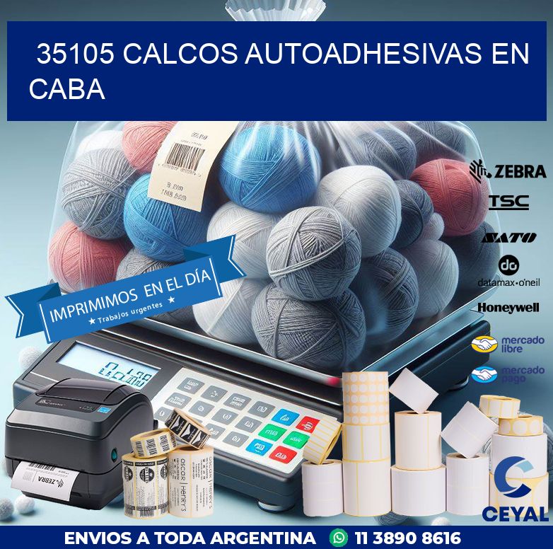 35105 CALCOS AUTOADHESIVAS EN CABA