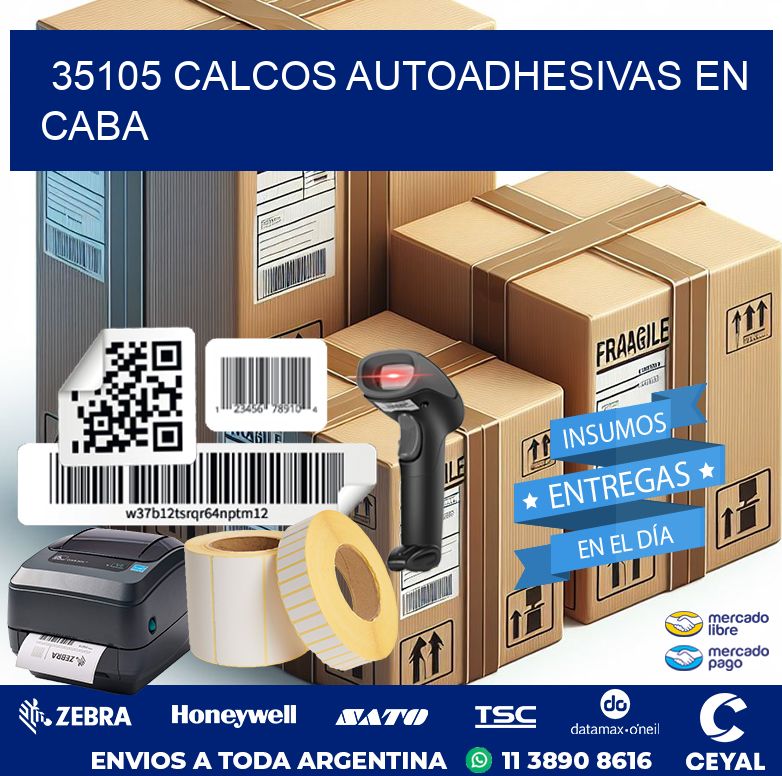 35105 CALCOS AUTOADHESIVAS EN CABA