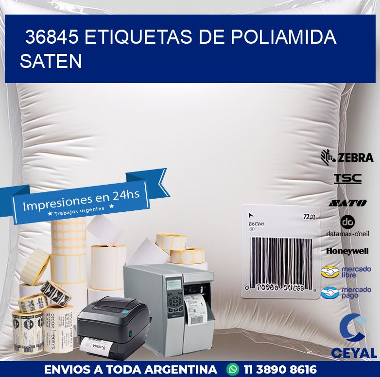 36845 ETIQUETAS DE POLIAMIDA SATEN