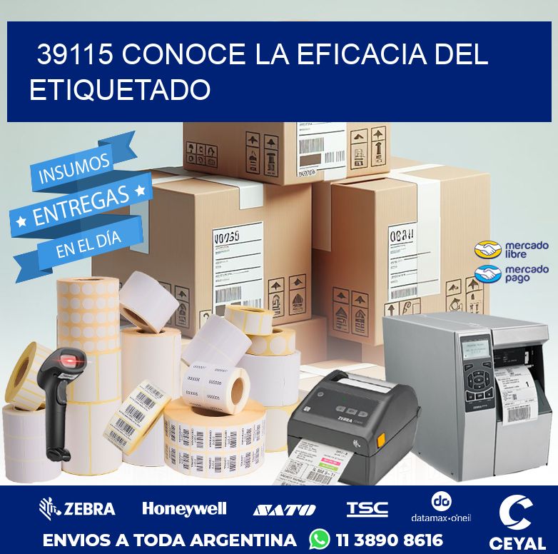39115 CONOCE LA EFICACIA DEL ETIQUETADO