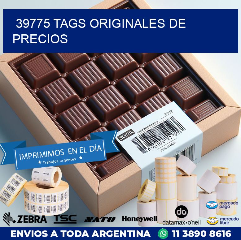 39775 TAGS ORIGINALES DE PRECIOS