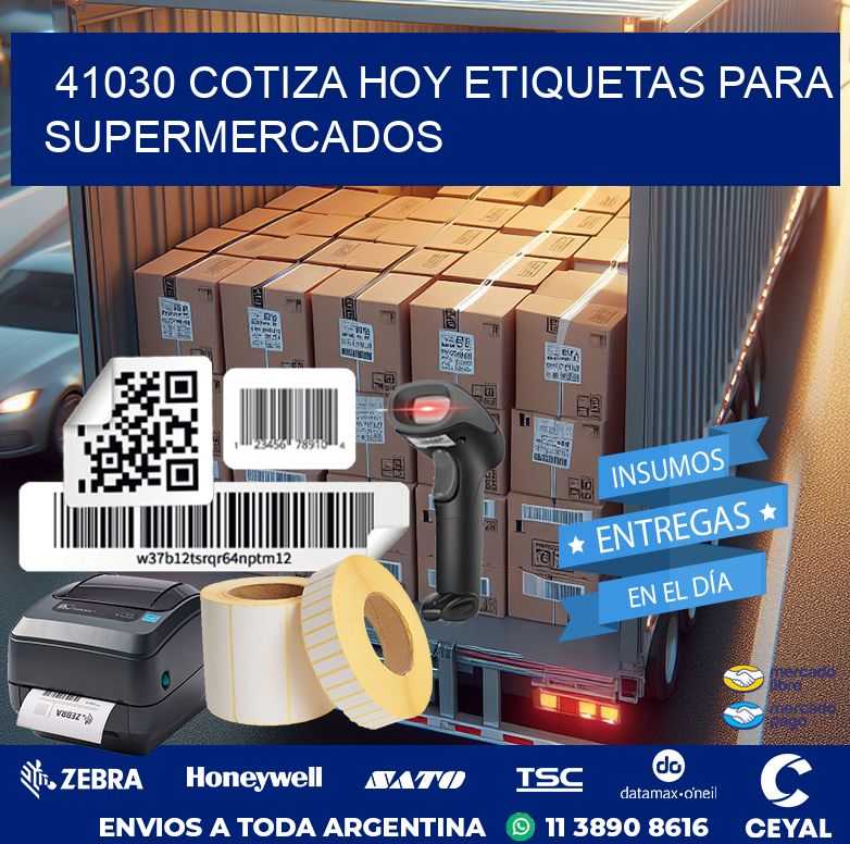 41030 COTIZA HOY ETIQUETAS PARA SUPERMERCADOS