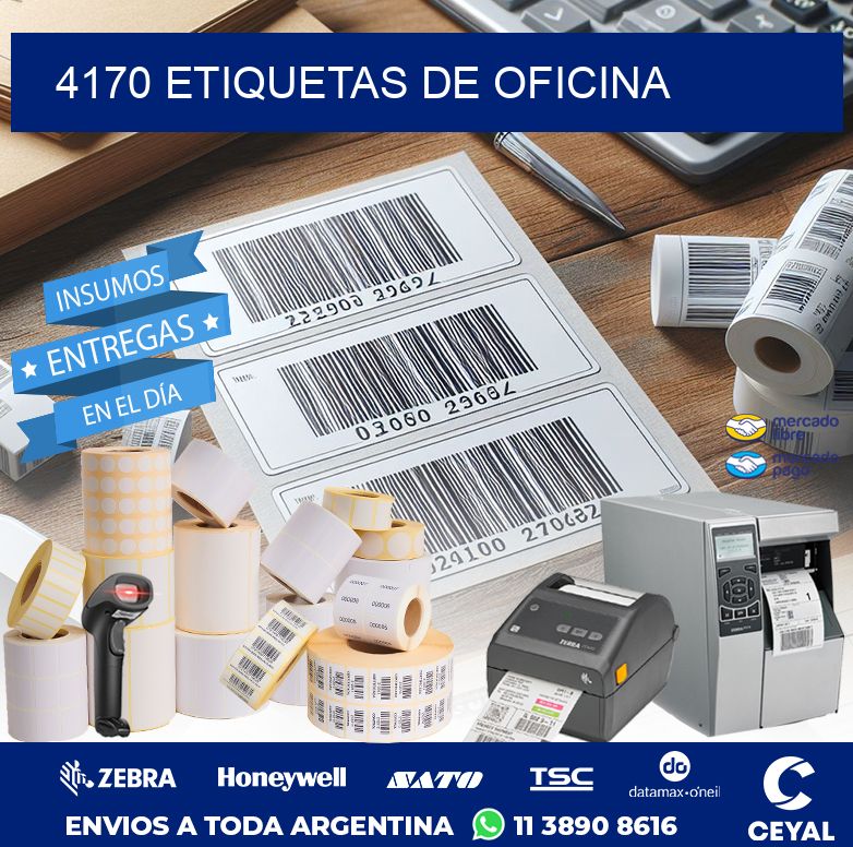 4170 ETIQUETAS DE OFICINA