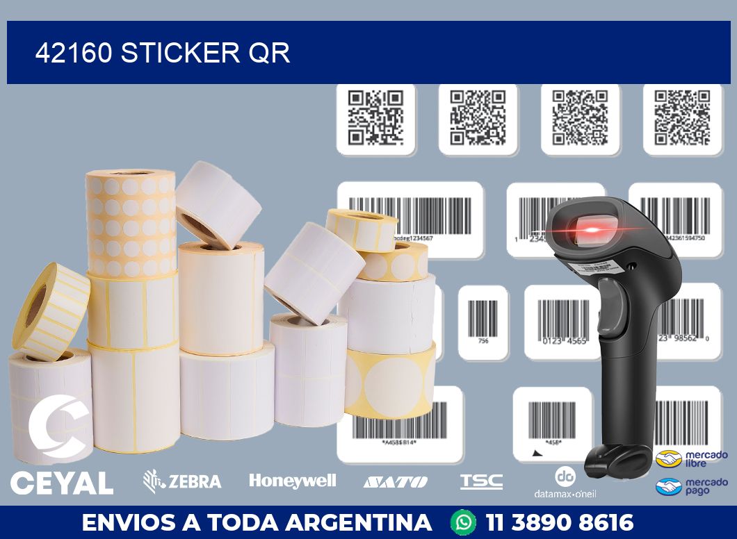 42160 STICKER QR