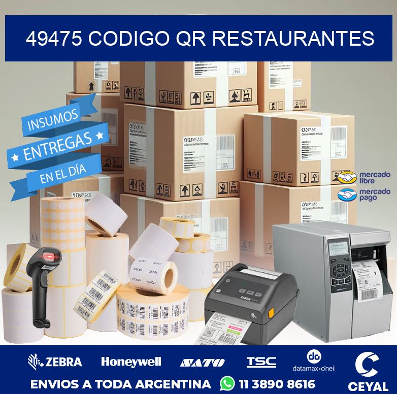 49475 CODIGO QR RESTAURANTES