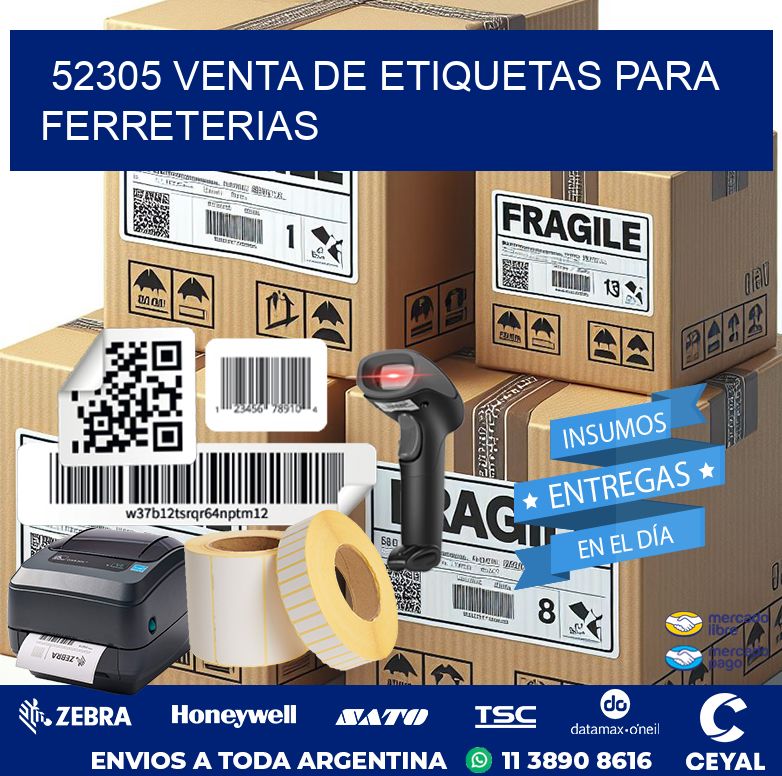 52305 VENTA DE ETIQUETAS PARA FERRETERIAS
