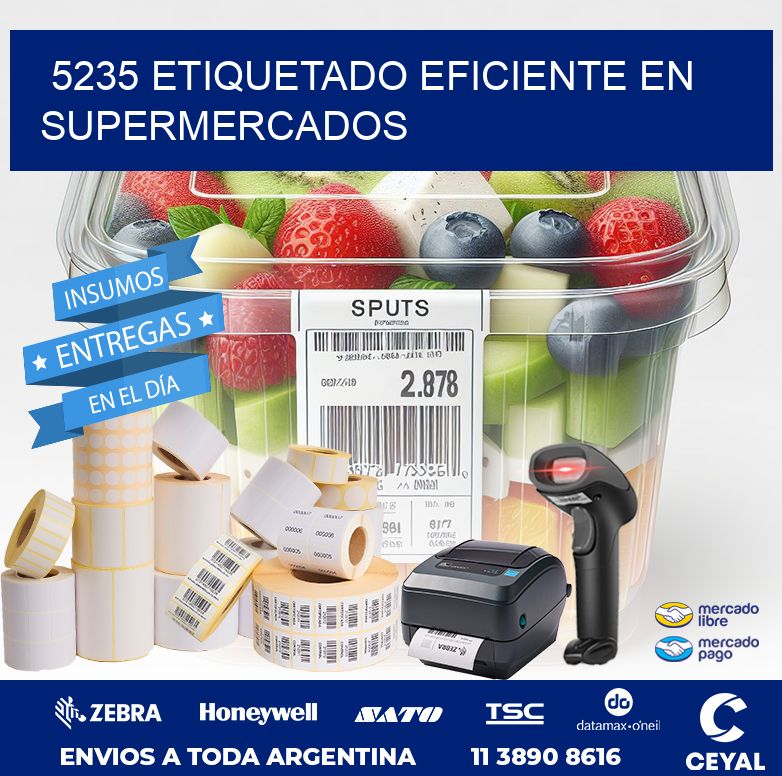 5235 ETIQUETADO EFICIENTE EN SUPERMERCADOS
