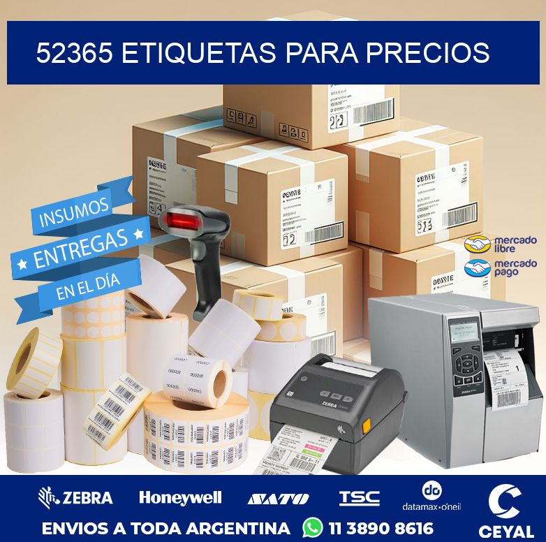 52365 ETIQUETAS PARA PRECIOS