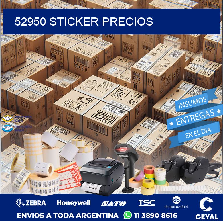 52950 STICKER PRECIOS