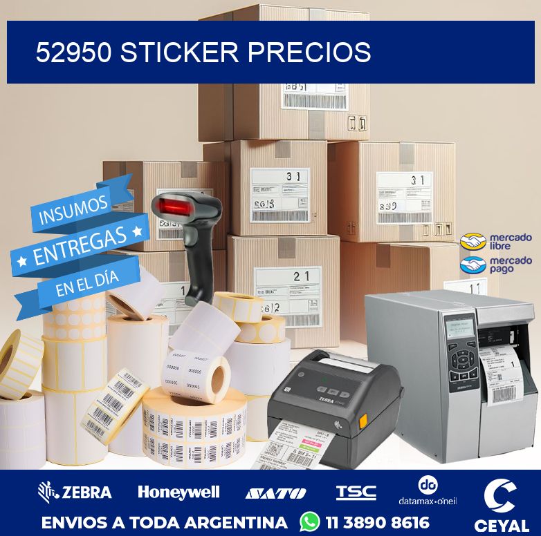 52950 STICKER PRECIOS