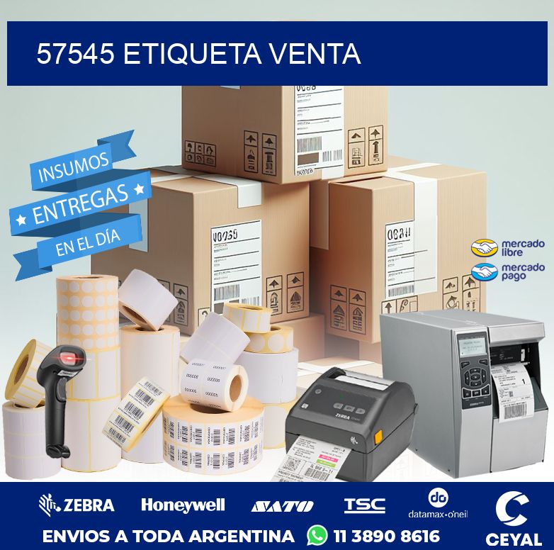 57545 ETIQUETA VENTA