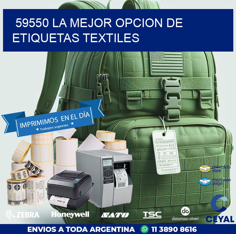 59550 LA MEJOR OPCION DE ETIQUETAS TEXTILES